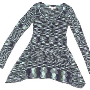 Knit Sweater Tunic Top